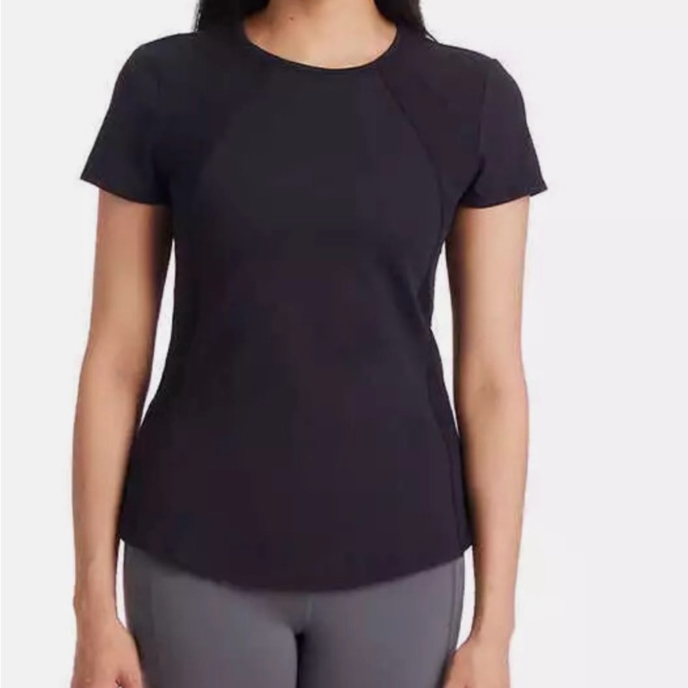 Spyder Black Ladies' Short Sleeve Active Dri-Fit Top/Shirt Size Small- New